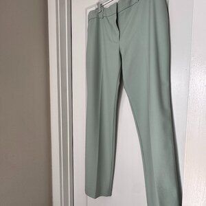 Victoria  Beckham Size 10 Mint Green Trousers with tags (jacket sold separately)